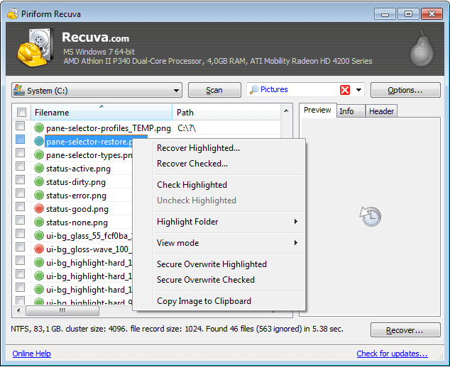 recuva - Top 10 Best Hard Drive Data Recovery Software in 2021