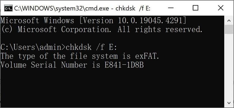 Steps to Recover Corrupted Files from USB Using CMD
