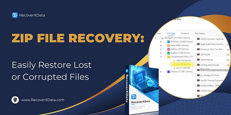 Zip File Recovery: Easily Restore Lost or Corrupted Files